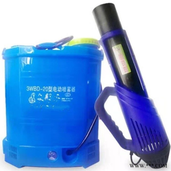 菜地果园高压喷雾消毒机 电动升降杆打药机 锂电池消毒打药机 双开关单杆电动喷雾机图6