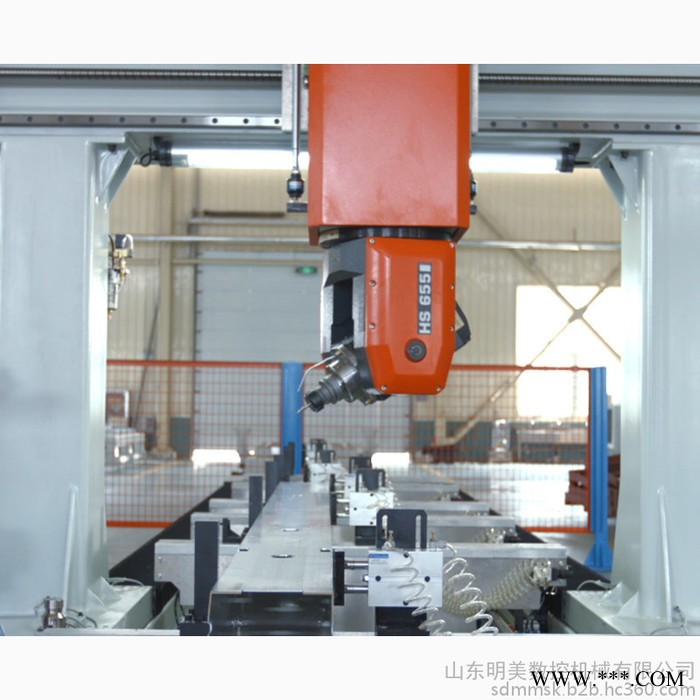 昆明 明美数控LJZX5-CNC-3000汽车防撞梁铝部件加工中心 太阳能光伏加工中心  五轴加工设备图3
