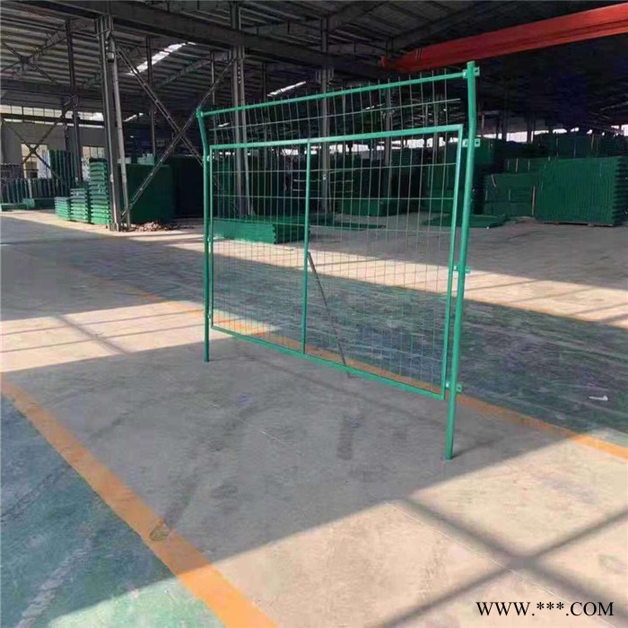 博通 框架护栏网 光伏电站护栏网 圈地围栏网 养殖防护网 扁铁框网图7