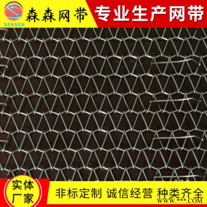 森森 太阳能光伏带 顶丝2080耐高温传送带 314不锈钢输送带 产品耐磨 寿命长图2