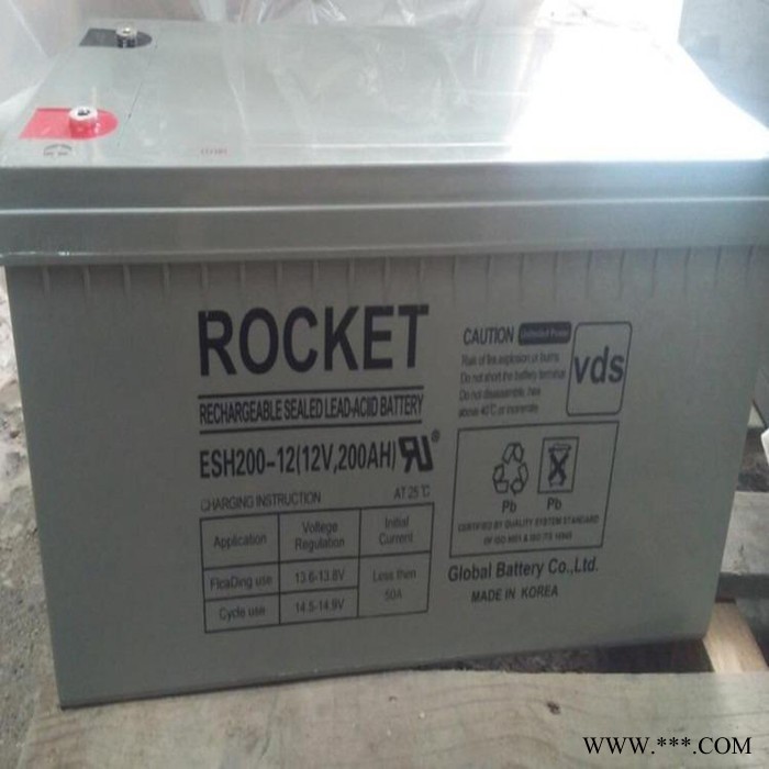 韩国ROCKET蓄电池ESH80-12 12V80AH消防设备电源电池 UPS蓄电池 EPS直流屏电池 光伏发电蓄电池图3
