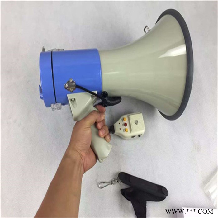 手持喇叭喊话器 可充锂电池扬声器 远距离喊话器图3