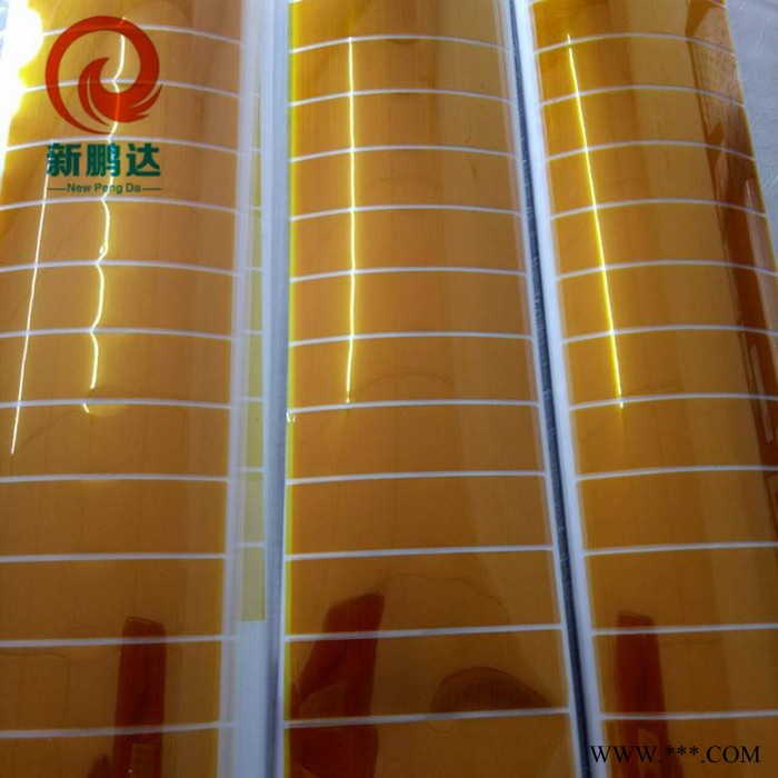 新鹏达加粘茶色高温胶带PET金手指高温胶带锂电池移动电源专业高温胶带  金手指胶带图6