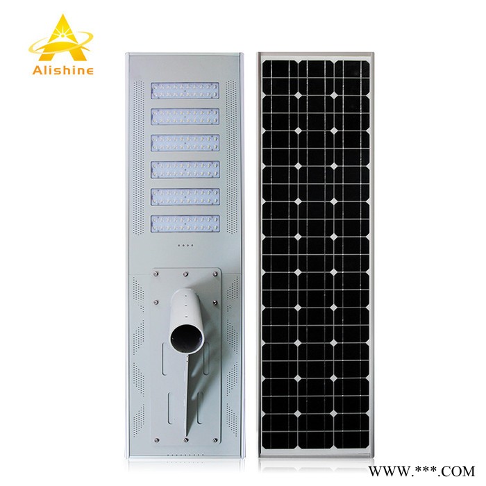 深圳工厂直销 阿里阳光AL-2120 LED太阳能路灯120w 一体化太阳能路灯 太阳能庭院灯  锂电池太阳路灯图4