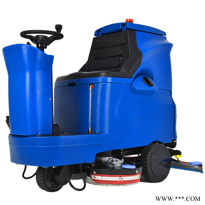合美HMJ860 电动驾驶式洗地车 锂电池标充24V240AH 适合工厂车间商场超市图5