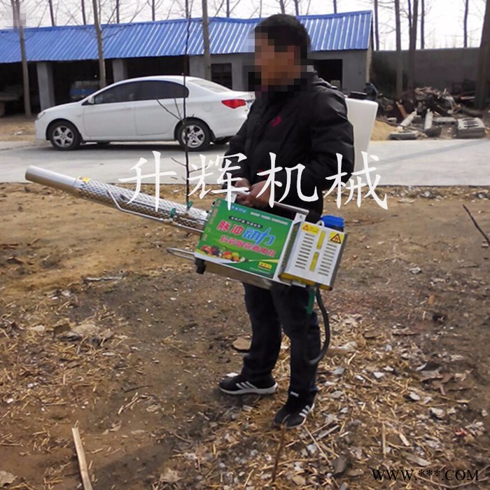 脉冲式烟雾机 双管打药喷雾器 带锂电池双化油器弥雾机图4