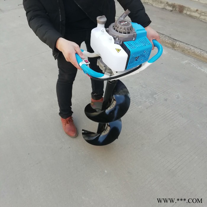 栽水泥柱子挖窝机光伏发电桩打坑机 双人手提式挖窝机图8