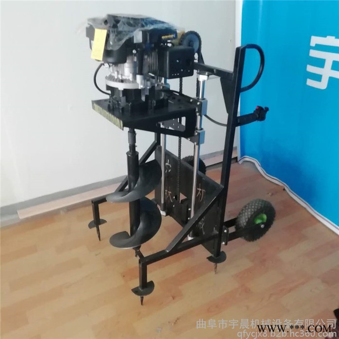 栽水泥柱子挖窝机光伏发电桩打坑机 双人手提式挖窝机图6