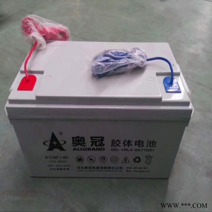 奥冠胶体蓄电池6-GFMJ-250 12V250AH光伏发电 太阳能专用电池 通讯电源电池 UPS电池 EPS直流屏电池图3