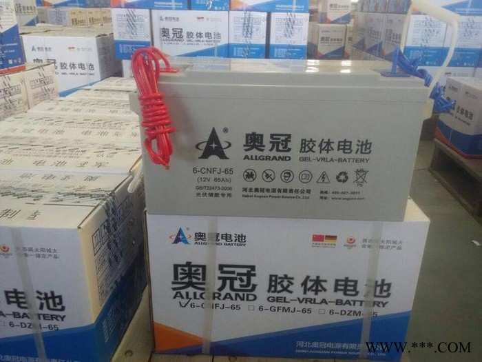 奥冠胶体蓄电池6-GFMJ-250 12V250AH光伏发电 太阳能专用电池 通讯电源电池 UPS电池 EPS直流屏电池图2
