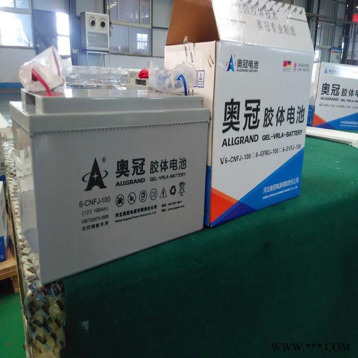 奥冠胶体蓄电池6-GFMJ-250 12V250AH光伏发电 太阳能专用电池 通讯电源电池 UPS电池 EPS直流屏电池图6