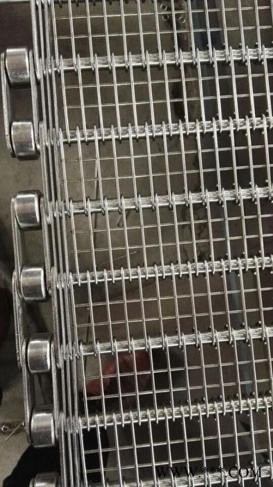 鑫利华网带输送链板网  压滤网带 退火炉网带 食品输送网带 太阳能光伏网带 输送网带图7