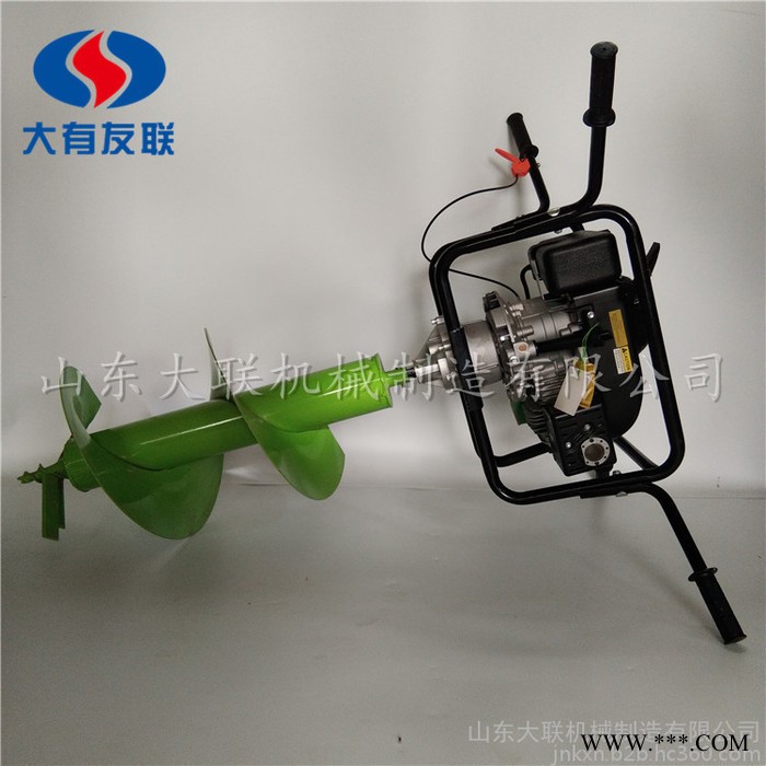 单县钻树坑机 光伏打坑打桩机 柴油动力挖树窝机 树苗种植钻坑机型号图3