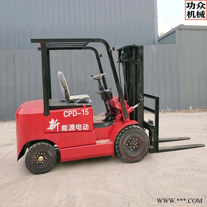 座驾式电动叉车 功众电动叉车 电动叉车锂电池图2