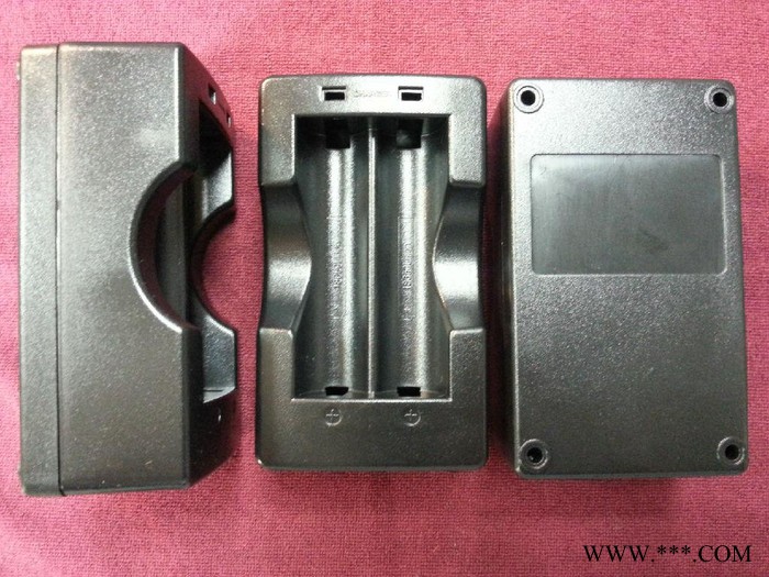 TYH-16850双充 电池充电器外壳 锂电池适配器外壳 电池双充塑胶外壳图3