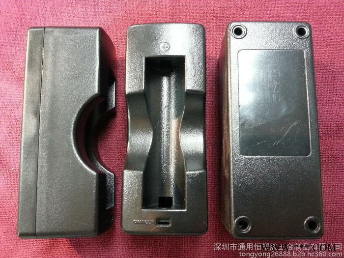 山东厂家专业生产批发单充双充锂电池充电器外壳 18650塑胶充电器外壳图5