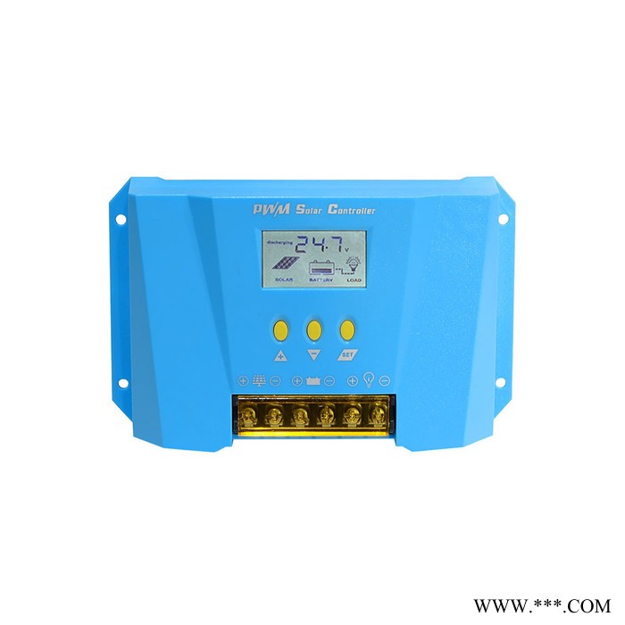 厂家供应 30A 智能控制器 家用太阳能 PWM太阳能 PWM高端 LCD 显示 光伏智能控制器 家用图3