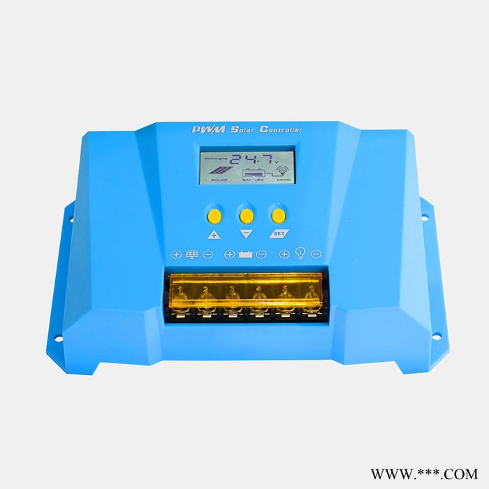 厂家供应 30A 智能控制器 家用太阳能 PWM太阳能 PWM高端 LCD 显示 光伏智能控制器 家用图5
