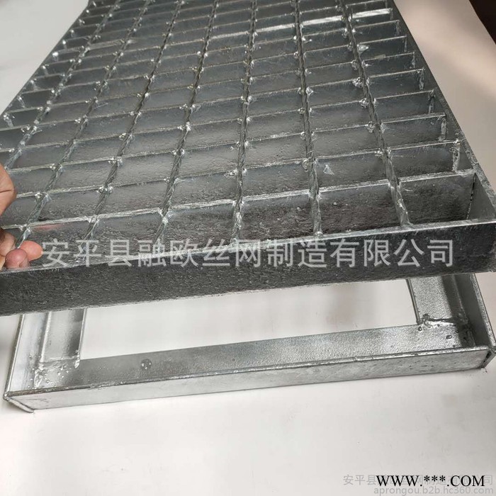 楼梯踏步板 定制厂家格栅树篦子城市绿化钢网格板光伏通道钢格栅价格图2