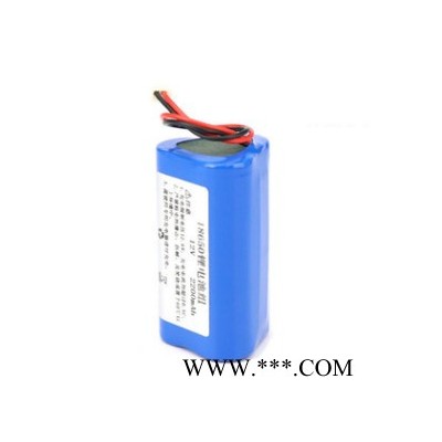 厂家直供18650锂电池3串11.1V 可充电锂电池2400mAh定制工业锂电池 18650 锂电池组