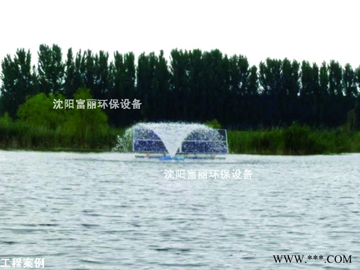 LVJIE/绿节 太阳能曝气机 喷泉曝气机 潜水射流曝气机 光伏增氧喷泉曝气机一体式大流量可定制曝气机图5