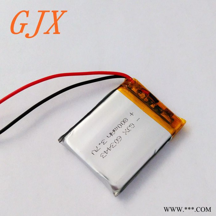 供应国聚鑫603443锂电池 3.7V-800MAH聚合物锂电池图6