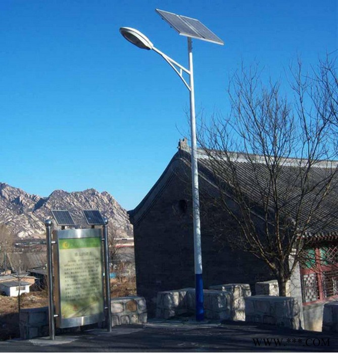 太阳能光伏路灯生产厂家定制农村6m8米30W50瓦价格LED太阳能路灯图3