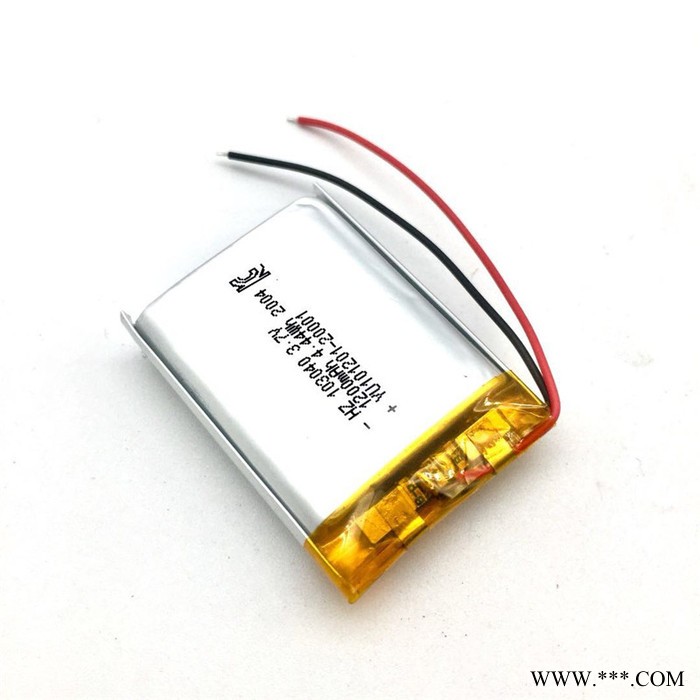 KC UN38.3 MSDS IEC62133认证3.7v聚合物锂电池103040-1200mah蓝牙耳机音箱按摩器图4