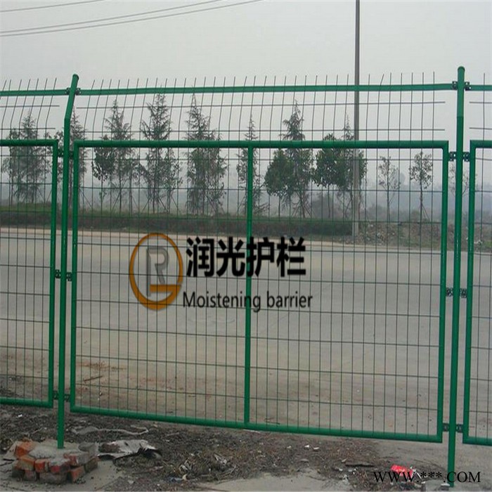【润光】吉林围栏网 光伏电站护栏网 圈地围栏 公路绿色护栏网 道路护栏 工厂隔离网图7