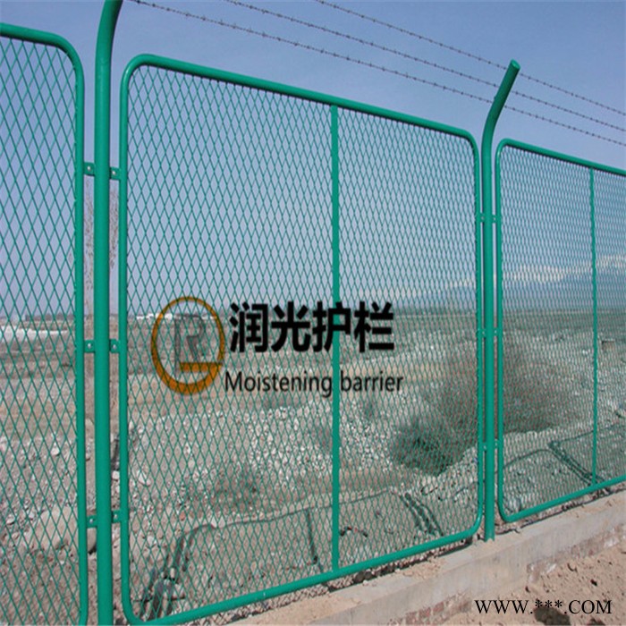 【润光】吉林围栏网 光伏电站护栏网 圈地围栏 公路绿色护栏网 道路护栏 工厂隔离网图6