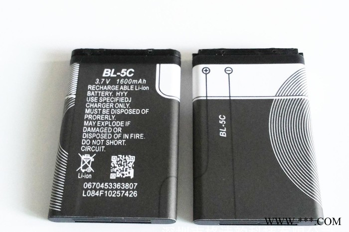 BL-5C 1600毫安锂电池 充电锂电池 蓝牙插卡音箱图2