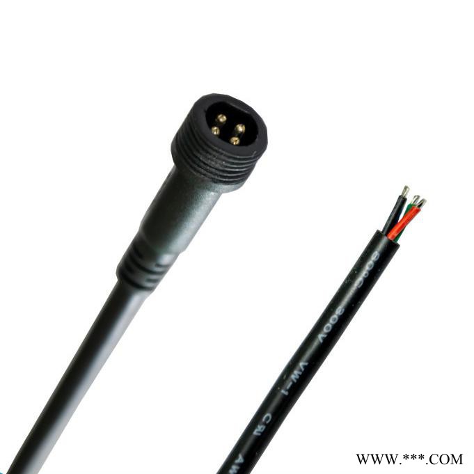1.5防水插头公母连接线户外电器光伏LED灯电源对插灯饰灯串连接 1.5MM图5