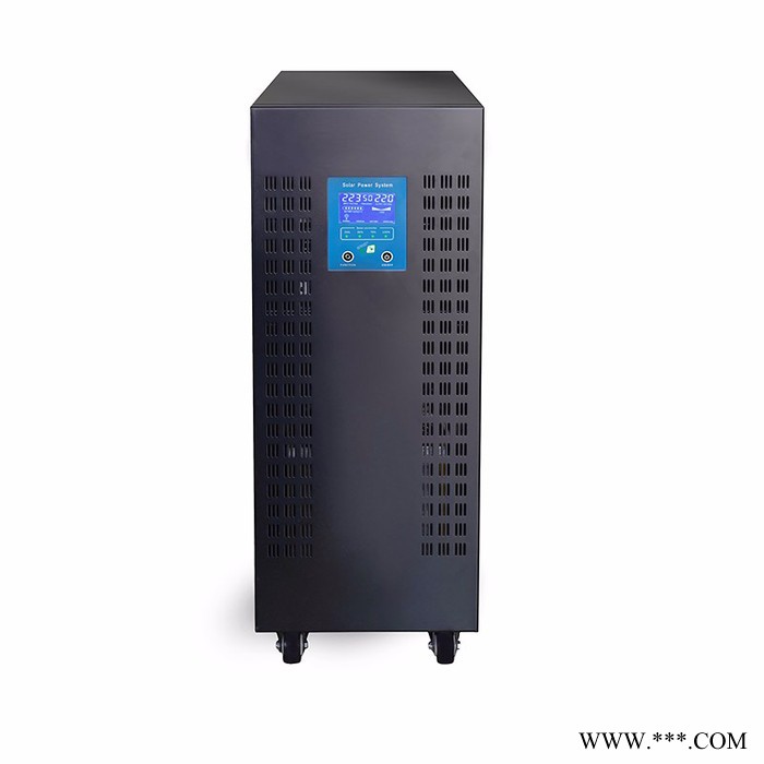 逆变器工厂定制 12KW大功率光伏逆控一体机 内置太阳能控制器 可带动水泵切割机图2