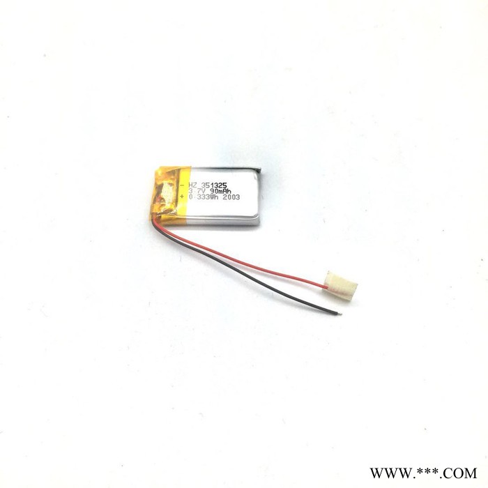 KC UN38.3 MSDS认证3.7v聚合物锂电池351325-90mah蓝牙耳机音箱成人用品图6