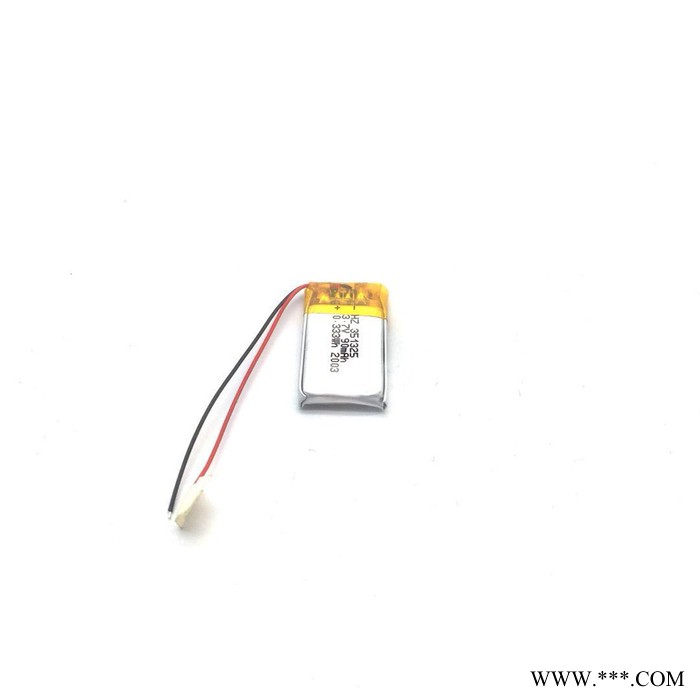 KC UN38.3 MSDS认证3.7v聚合物锂电池351325-90mah蓝牙耳机音箱成人用品图2