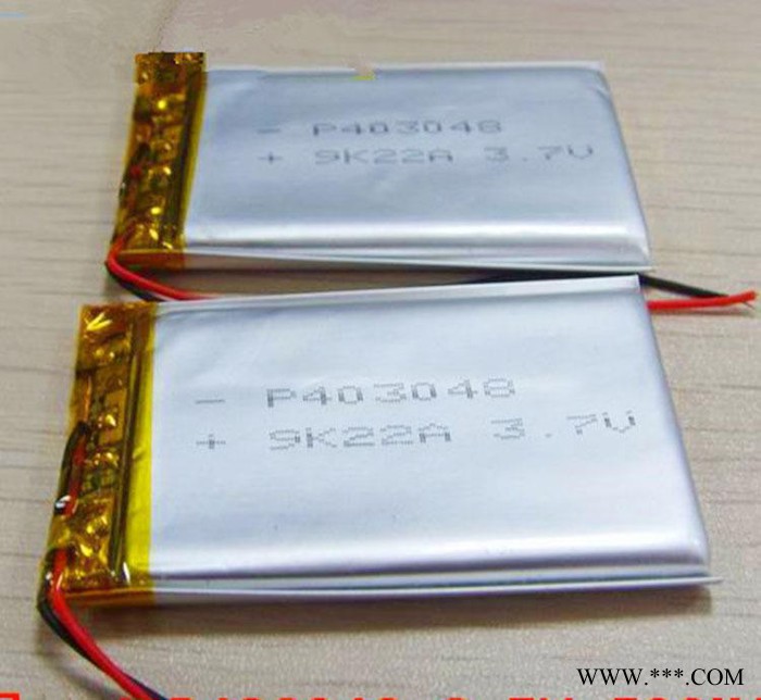 **403048 聚合物锂电池 500毫安品牌 干电池 品牌锂电池图2