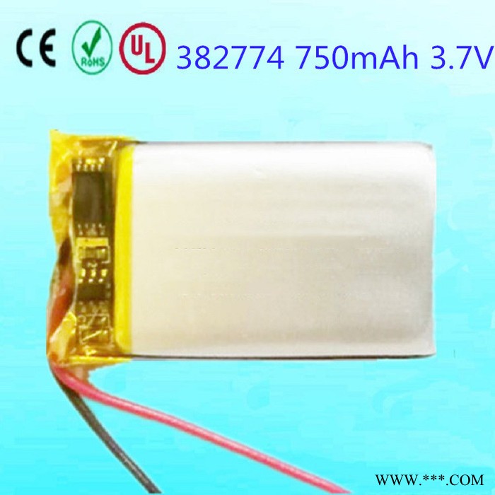 ** 聚合物锂电池382774 750mah 按摩器锂电池图3