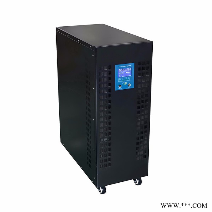 逆变器出口 15KW光伏离网逆控一体机 单相离网工频逆变器 内置太阳能控制器 带液晶显示 UPS不间断电源带空调图3