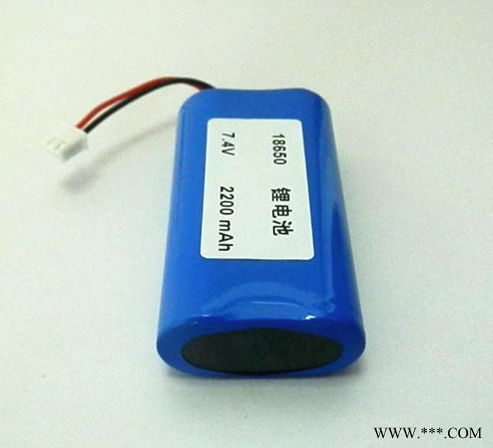 扩音器锂电池/直销高品质足容量7.4V 2200mAh锂电池带保护板图2