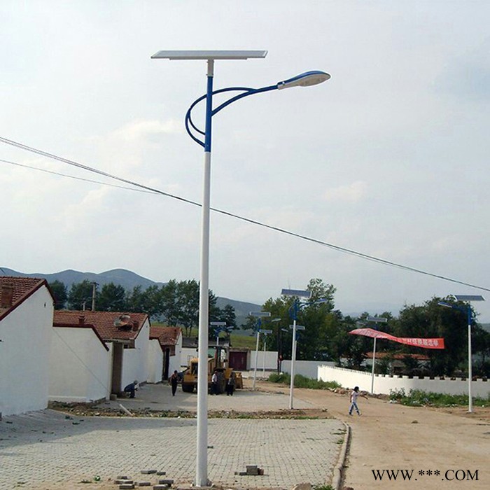 太阳能光伏路灯生产厂家定制农村6m8米30W50瓦价格LED太阳能路灯 太阳能路灯定制图3