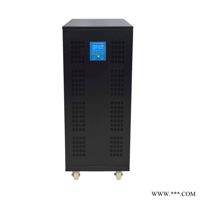 40KW工频纯正弦波逆变器 384V转220V太阳能逆控一体机 大功率逆变器UPS家用  家用太阳能系统光伏逆控一体机图2
