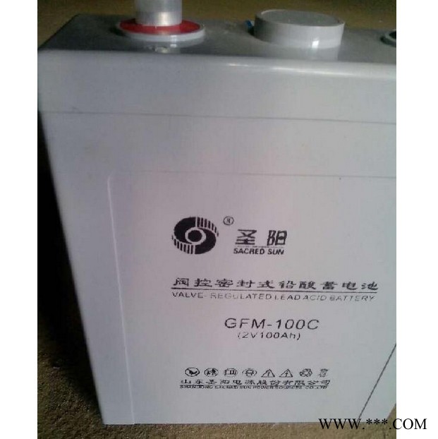 圣阳蓄电池GFM-100C免维护蓄电池2V100AH 太阳能光伏发电专用储能蓄电池 通信电源内置48V电池 UPS蓄电池图2