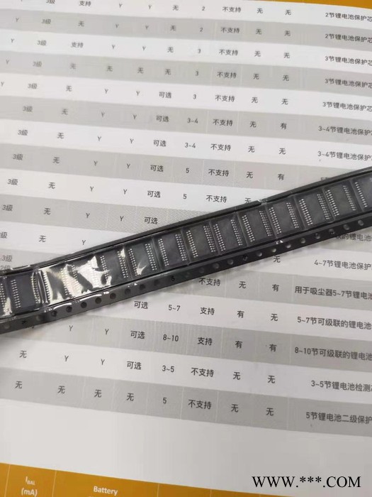 华润矽威PT6007 4-7节锂电池保护芯片图3