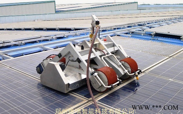 德瑞智能QBY光伏组件清洗服务,光伏板清扫机价格图5