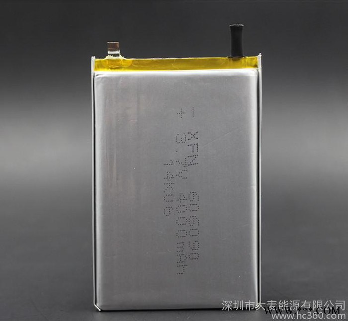 606090聚合物3.7v锂电池 足4000毫安以上 包容量