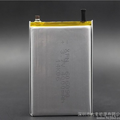 606090聚合物3.7v锂电池 足4000毫安以上 包容量