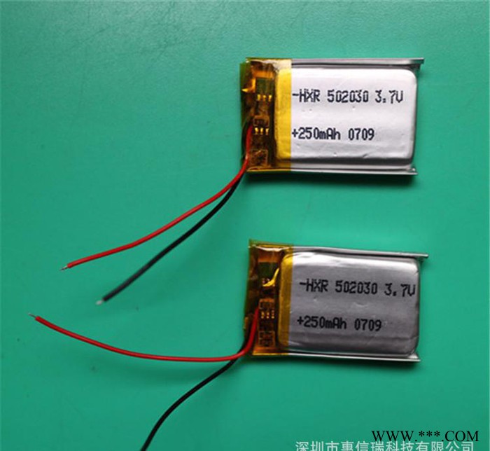 ** 3.7V250mah聚合物锂电池 定制锂电池组 大容量图2