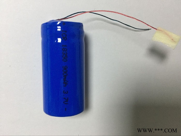 **18350锂电池900mah 3.7V仪器仪充电锂电池 美容仪器电池图2