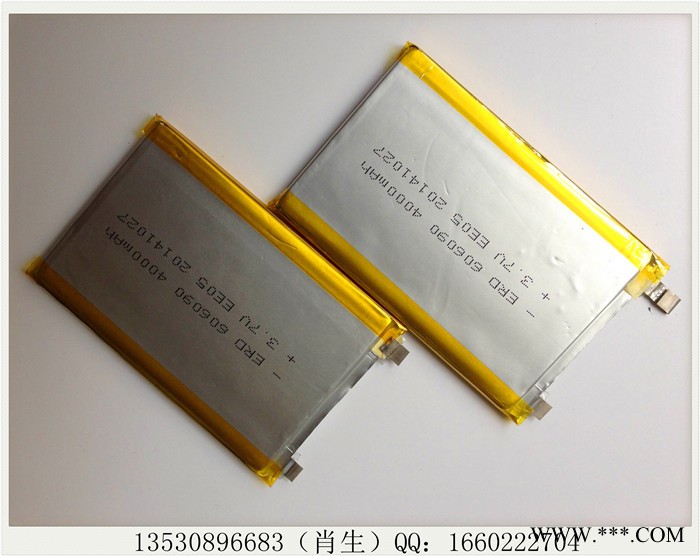 606090-4000 移动电源充电宝聚合物锂电芯锂电池图3