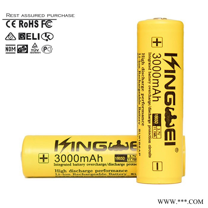 神力威CR2032锂电池 充电电池 3000mAh 尖头加保护板图2